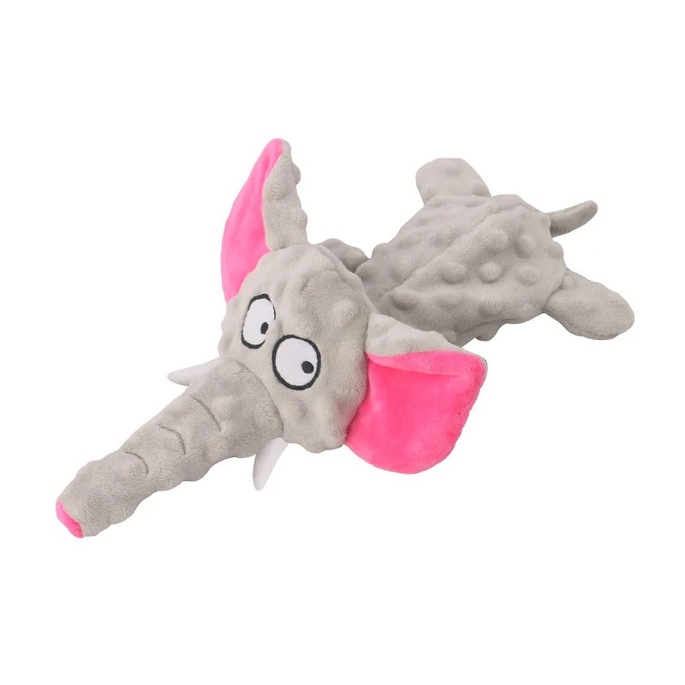 Nutrapet - Plush Pet Swimming Elephant Dog Toy - Style May Vary - 1 Pc