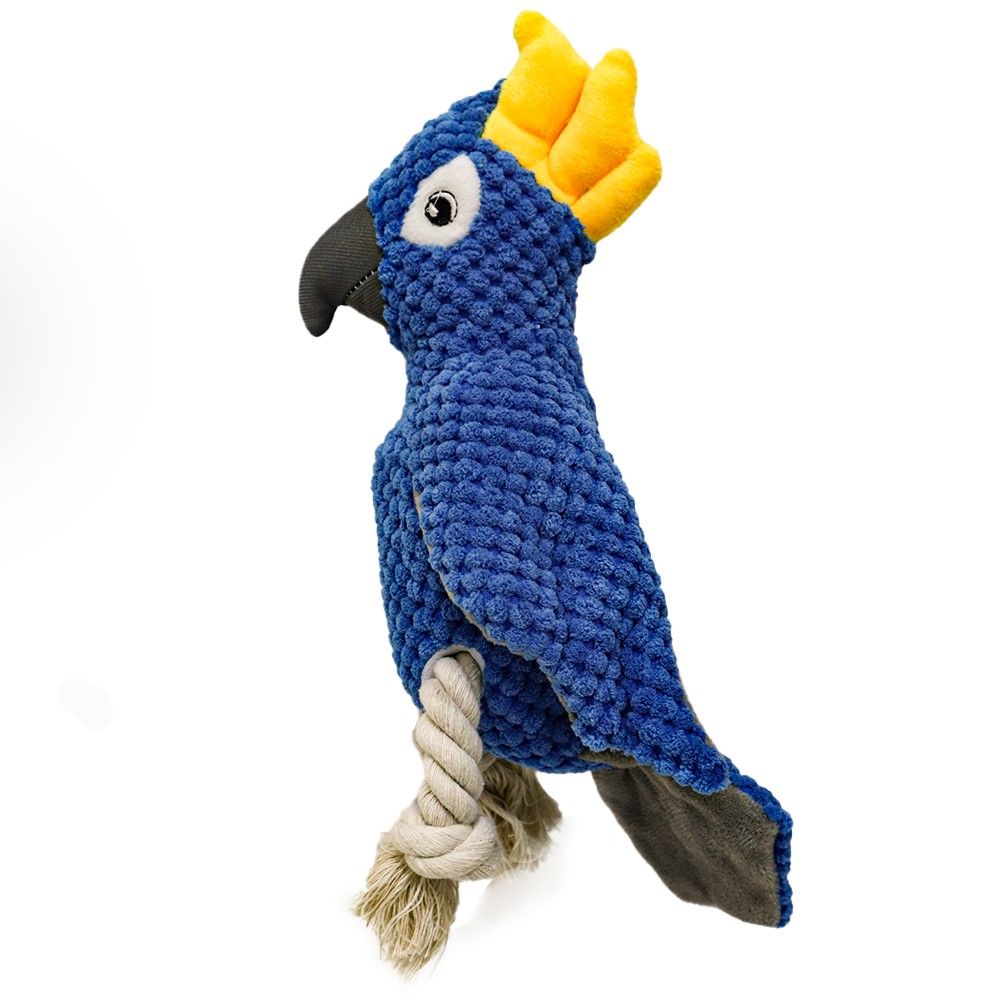 Nutrapet - Plush Pet Bird Dog Toy - Style May Vary - 1 Pc