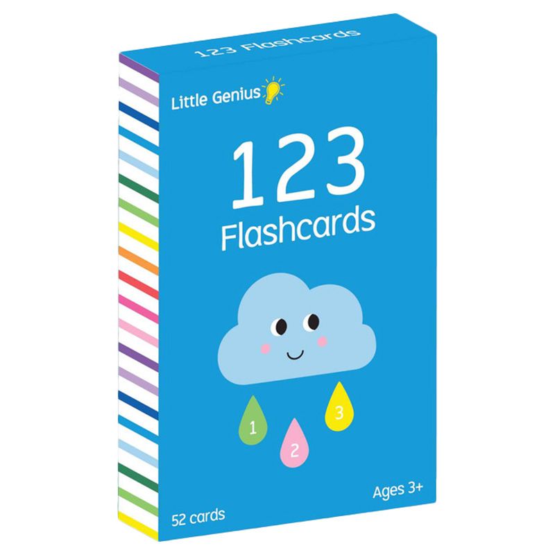 كتاب Little Genius Vol. 2: 123 Flashcards - 52 Cards