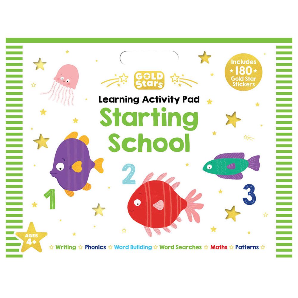 كتاب Gold Stars Vol. 2 - Starting School Large Activity Pad