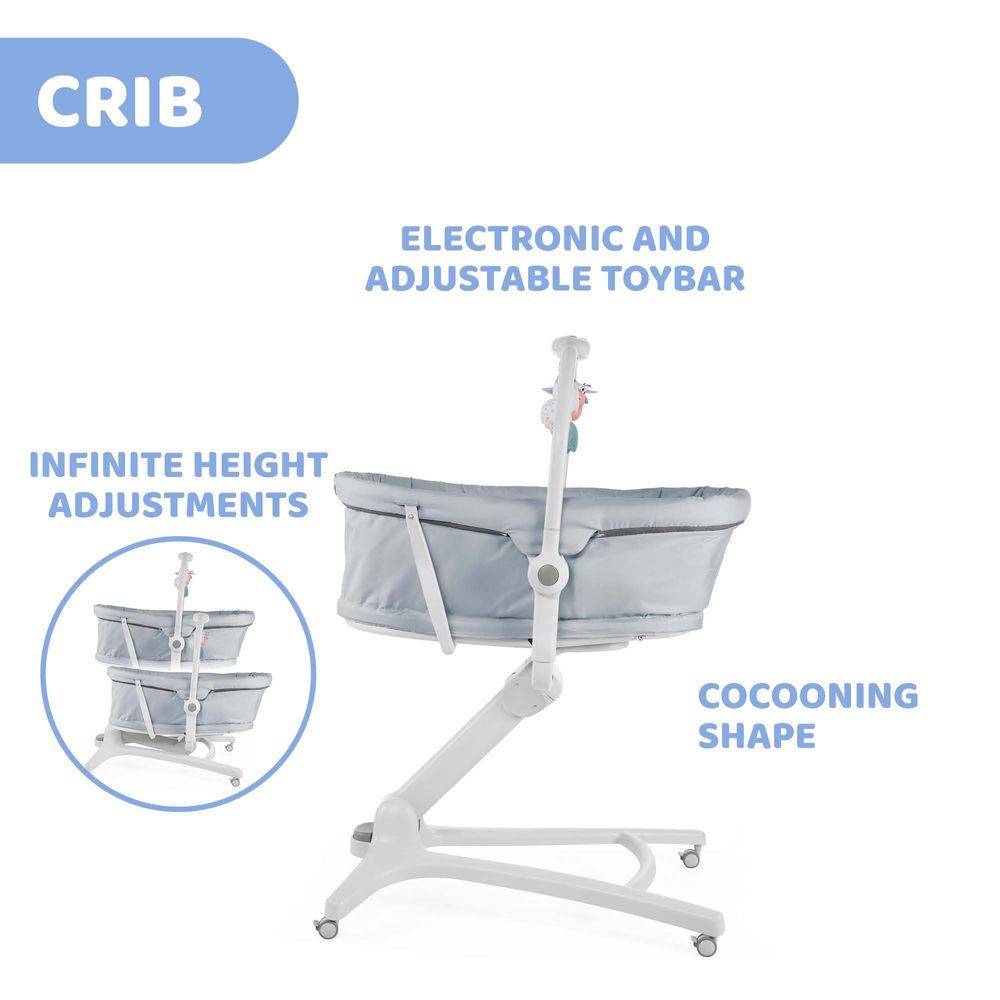 Chicco - Baby Hug 4 in 1 - Grey Re_Lux