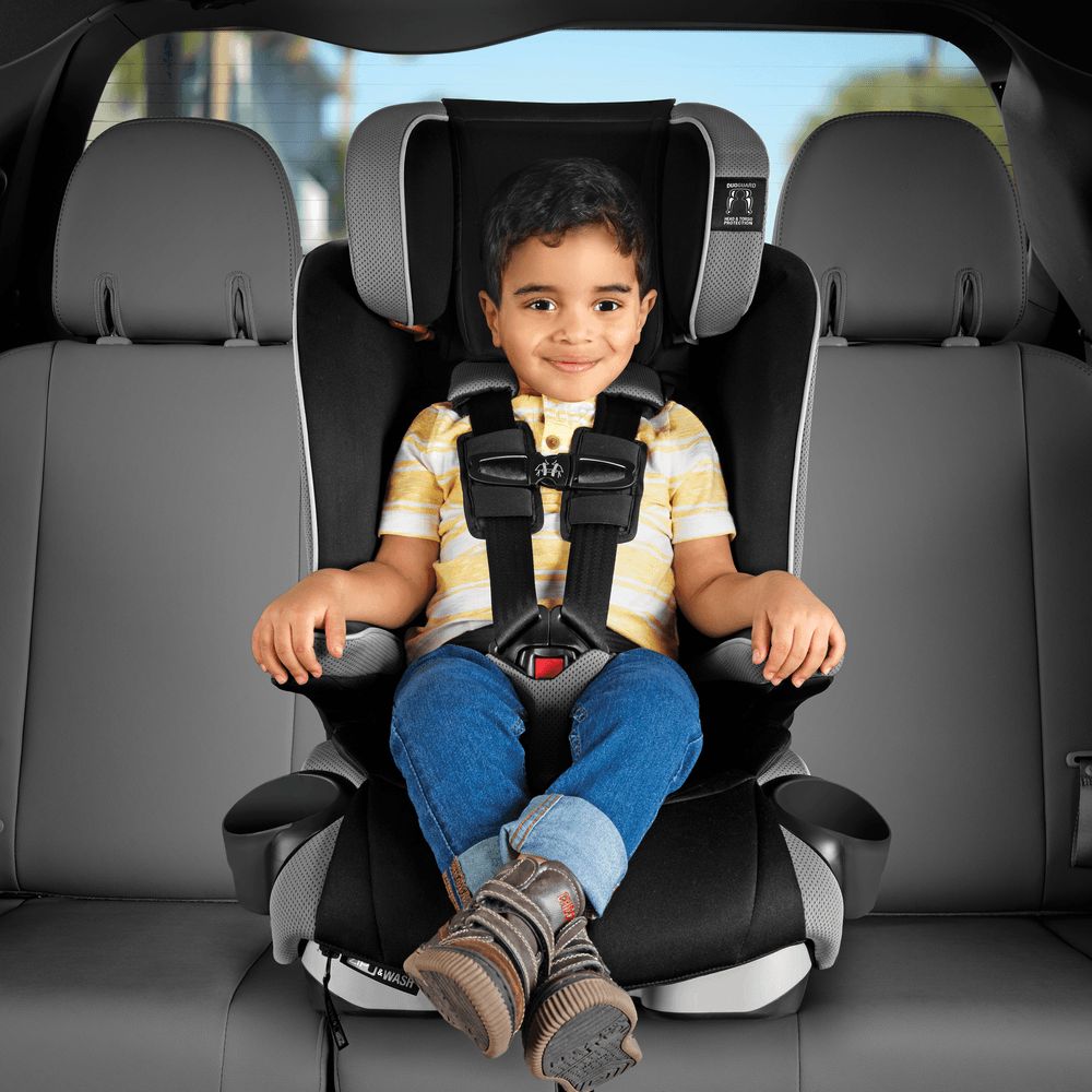 Chicco - MyFit Zip Harness And Booster Car Seat - Granite