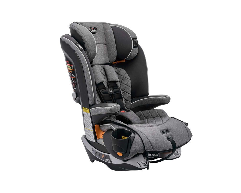 Chicco - MyFit Zip Harness And Booster Car Seat - Granite