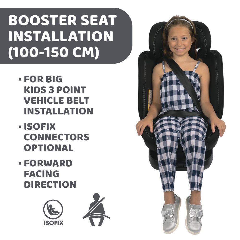 Chicco - Unico Evo I-Size Classic Car Seat - India Ink