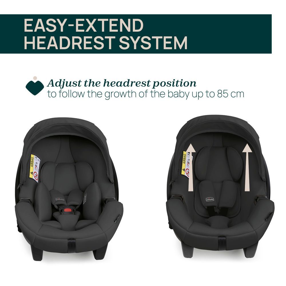 Chicco - Kory Plus I-size Car Seat - Black Satin