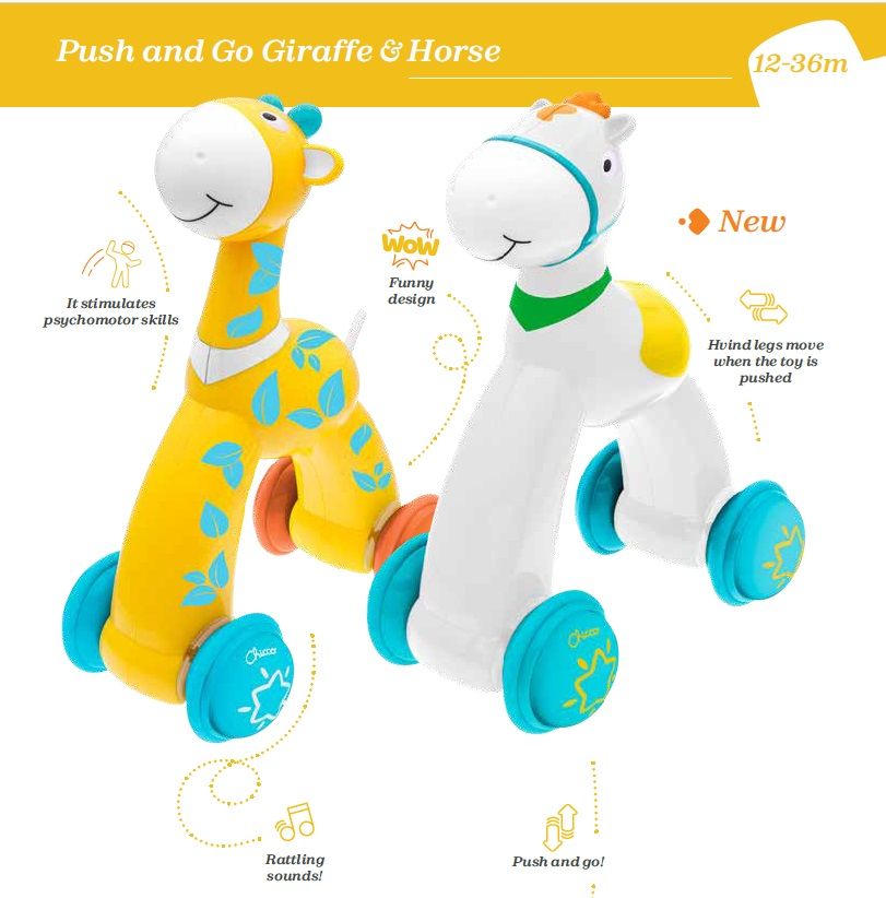 Chicco - Push And Go Ride-On Horse