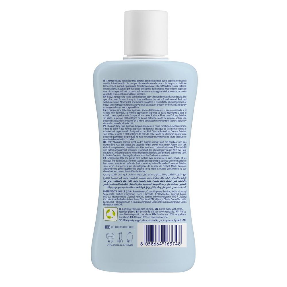 Chicco - Natural Sensation Baby Shampoo No Tears 200ml