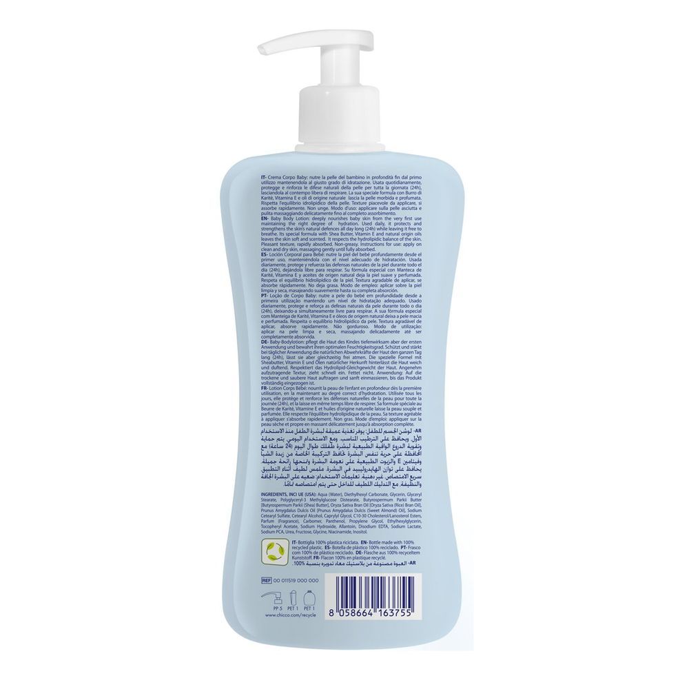 Chicco - Natural Sensation Baby Body Lotion 500ml