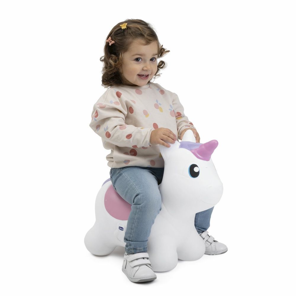 Chicco - Inflatable Bouncing Ride-On Unicorn