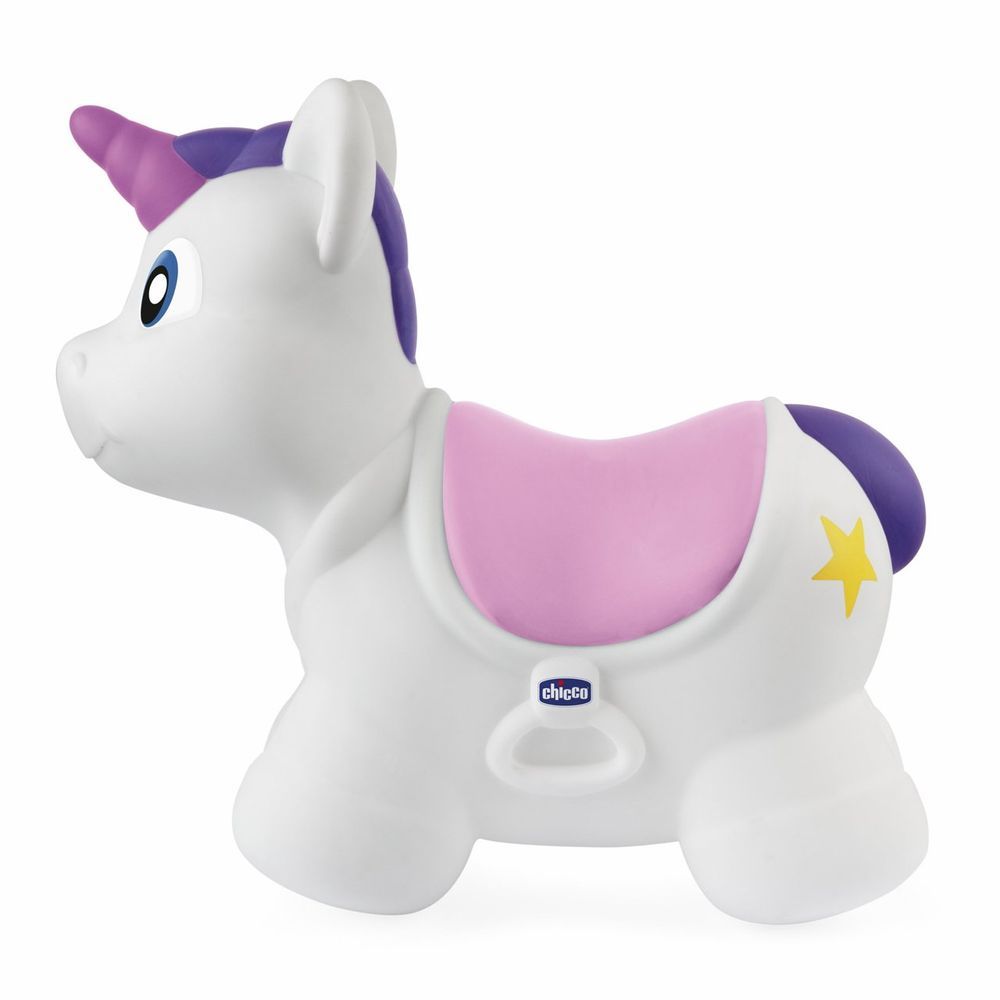 Chicco - Inflatable Bouncing Ride-On Unicorn