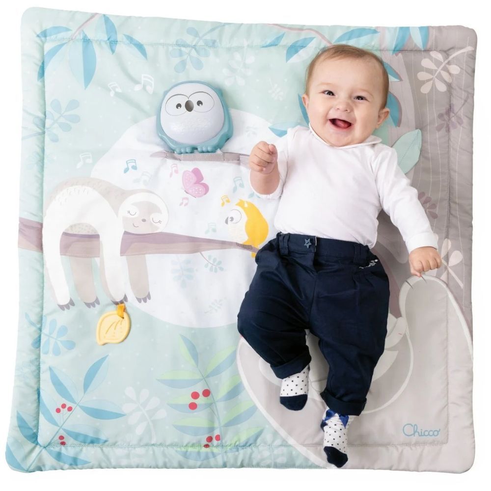 Chicco - 2-In-1 Electronic Owly Playmat