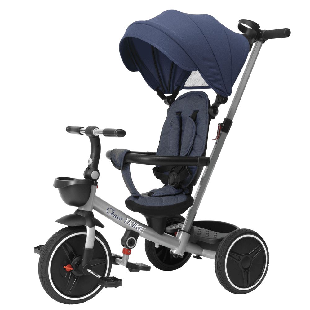 Chicco - 4-in-1 Foldable Stroller Trike - Blue