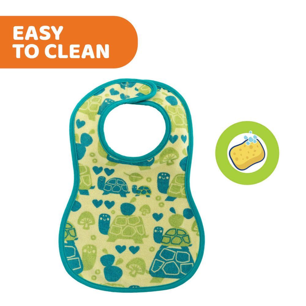 Chicco - Easy Meal Bib - Style May Vary - 2 Pcs