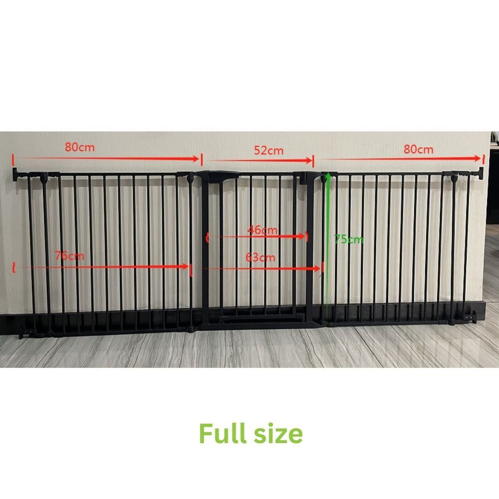 Mini Panda - Guardian Safety Gate - Black