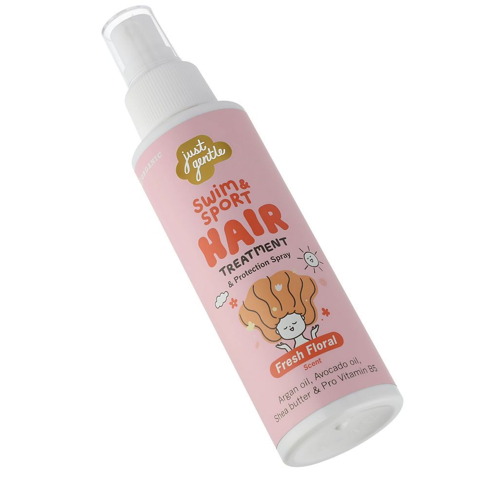 Just Gentle - Kids Swim And Sport Hair Treatment - Fresh Floral - 100 ml