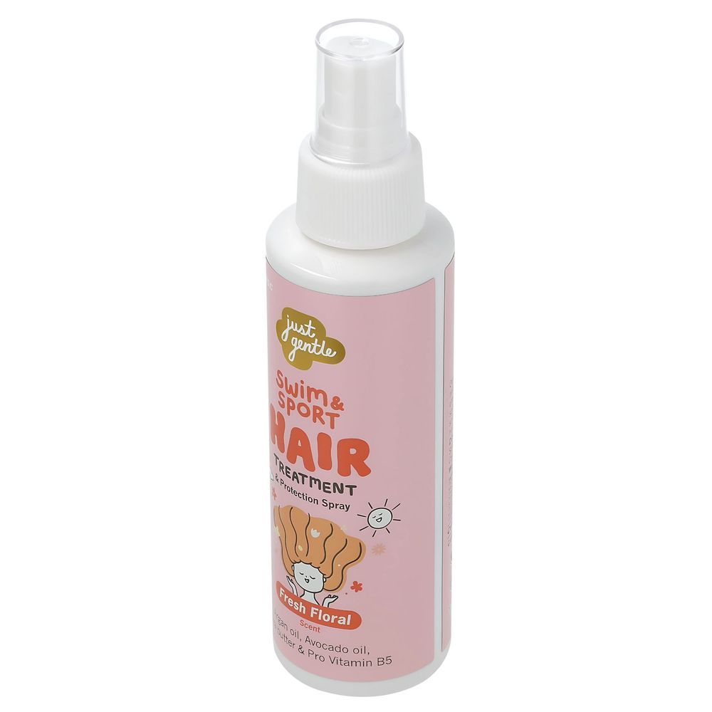 Just Gentle - Kids Swim And Sport Hair Treatment - Fresh Floral - 100 ml