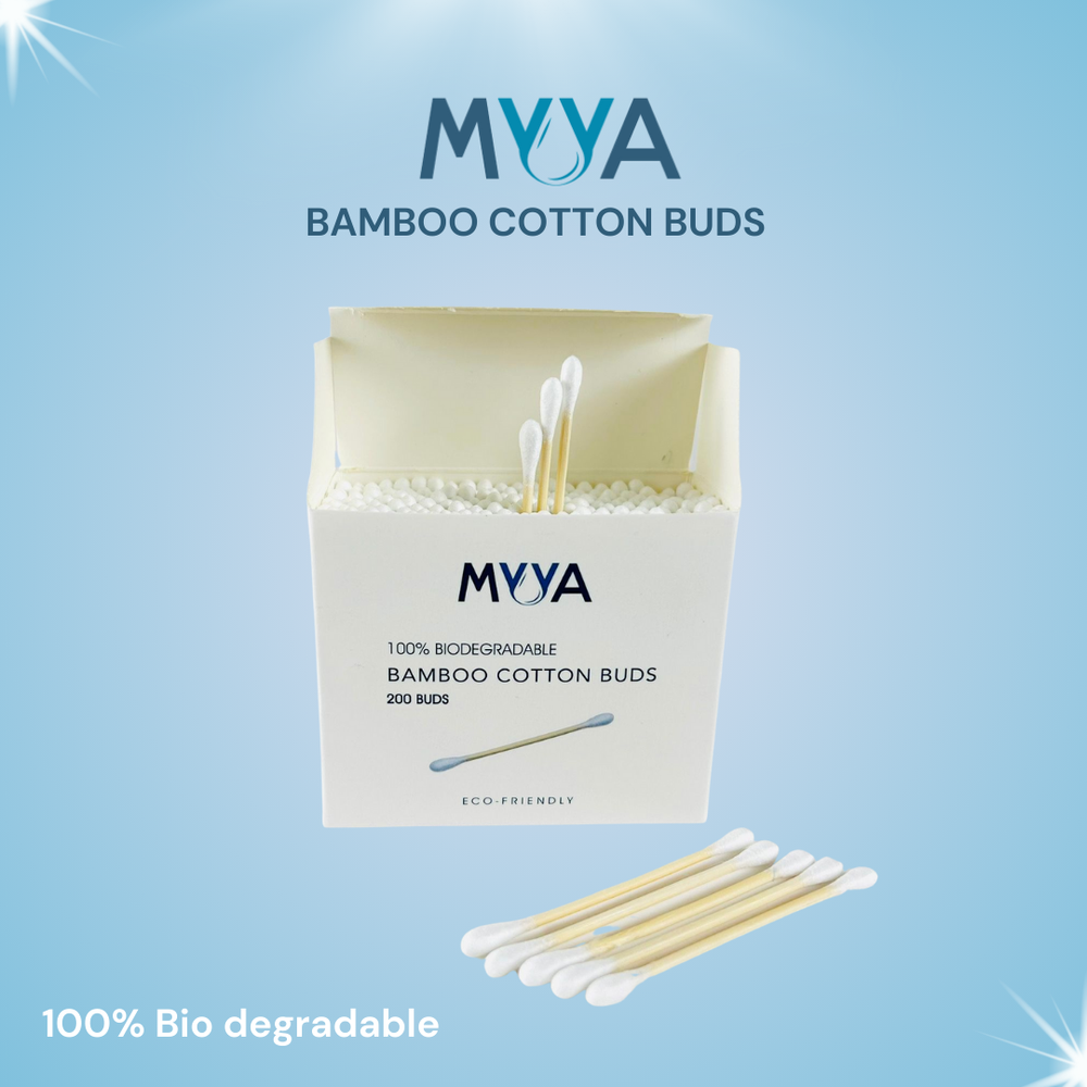 Myya - Bamboo Cotton Buds 200Pcs