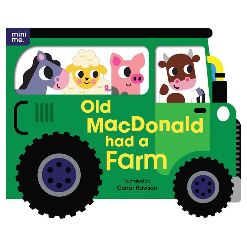 كتاب Mini Me - Old MacDonald Had A Farm Shaped Board Book