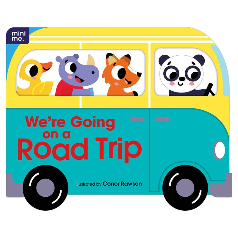 كتاب Mini Me - We're Going On A Road Trip Shaped Board Book