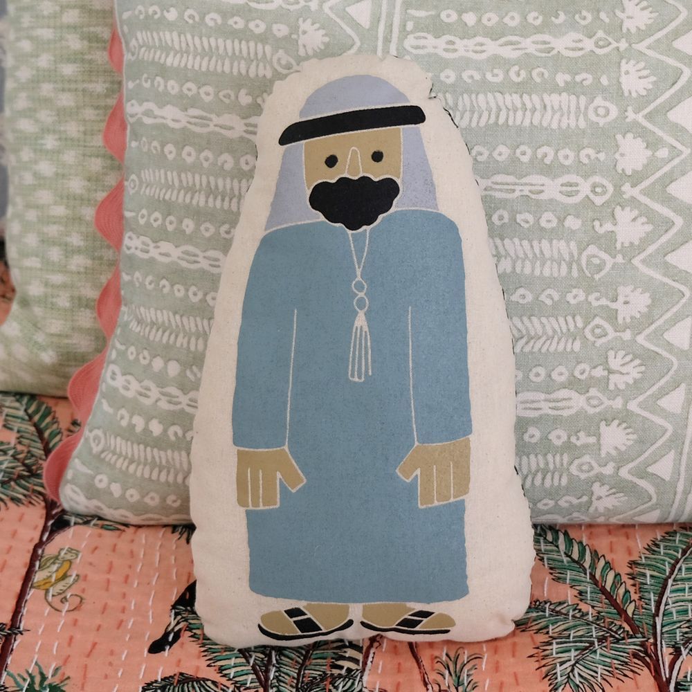 Little Majlis - Character Cushion - Khaleeji Man