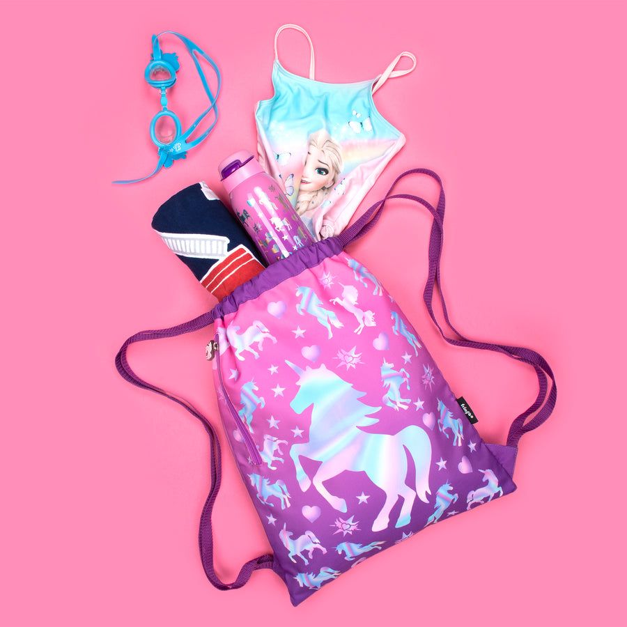 Fringoo - Drawstring Bag - Unicorn Ombre