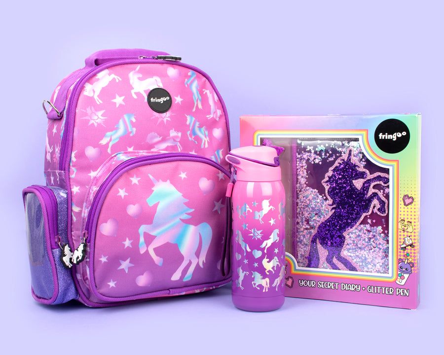 Fringoo - Kids Backpack - Unicorn Ombre