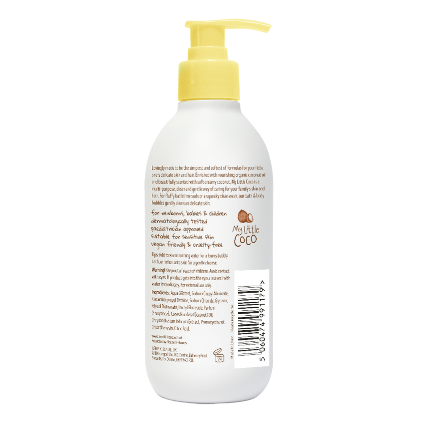 My Little Coco - Coconut Baby Bath & Body Bubbles - 350ml