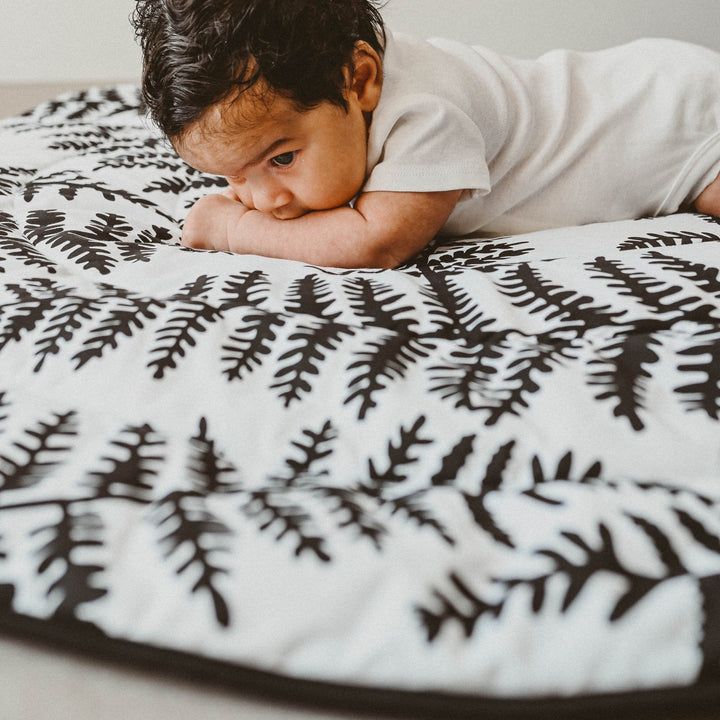 Etta Loves - Reversible Sensory Playmat - Plants Print