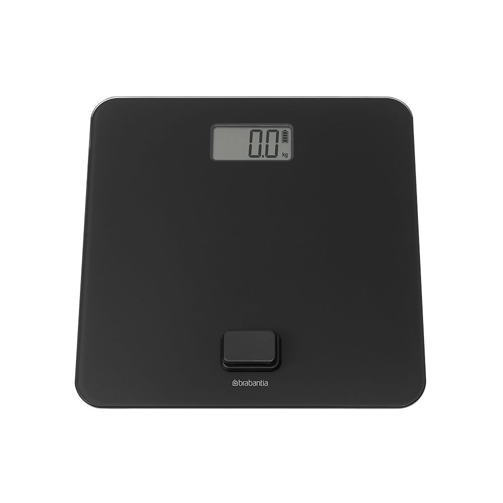 Brabantia - Digital Bathroom Scale Without Battery - Dark Grey