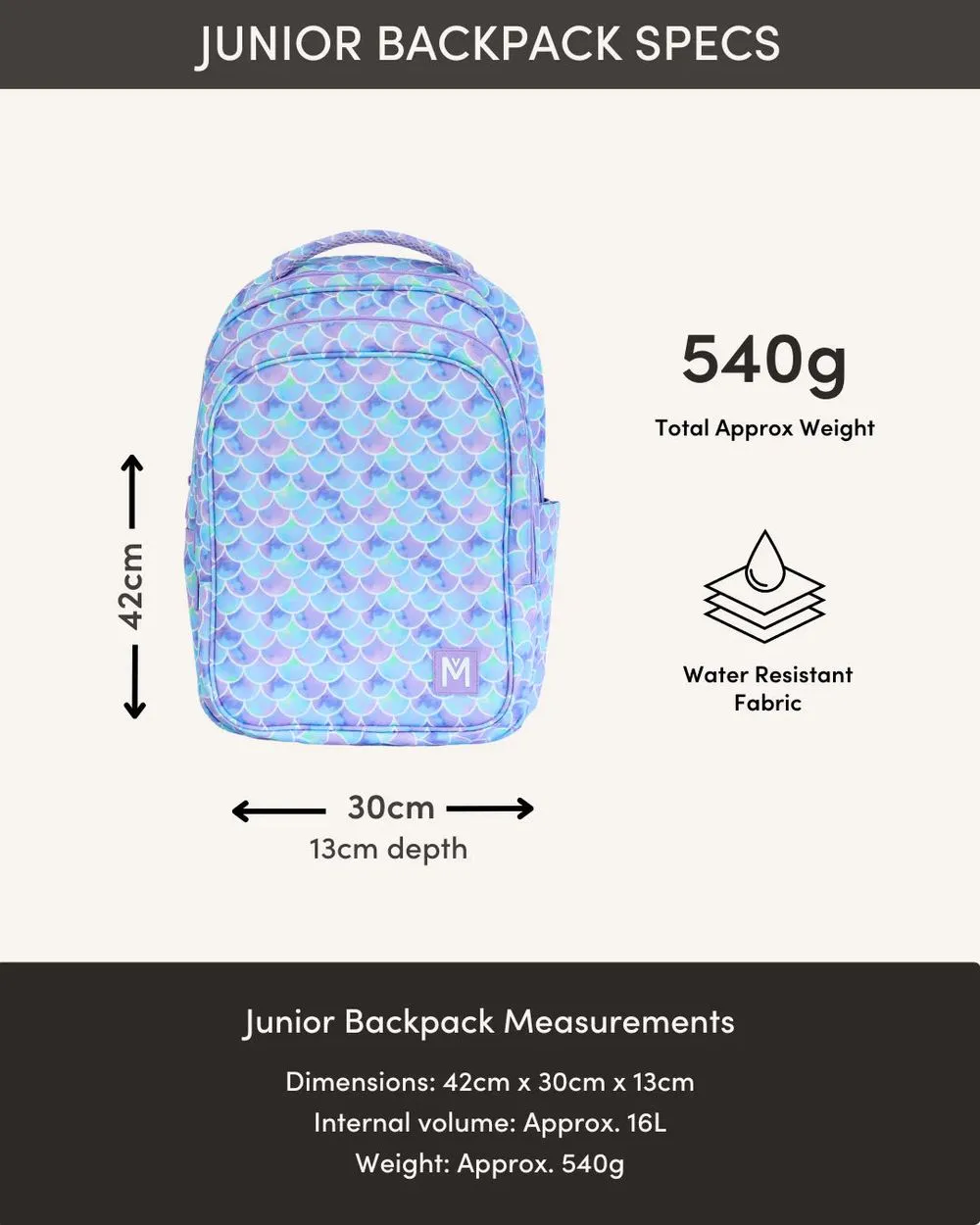 Montii - Junior Backpack - Dinosaur