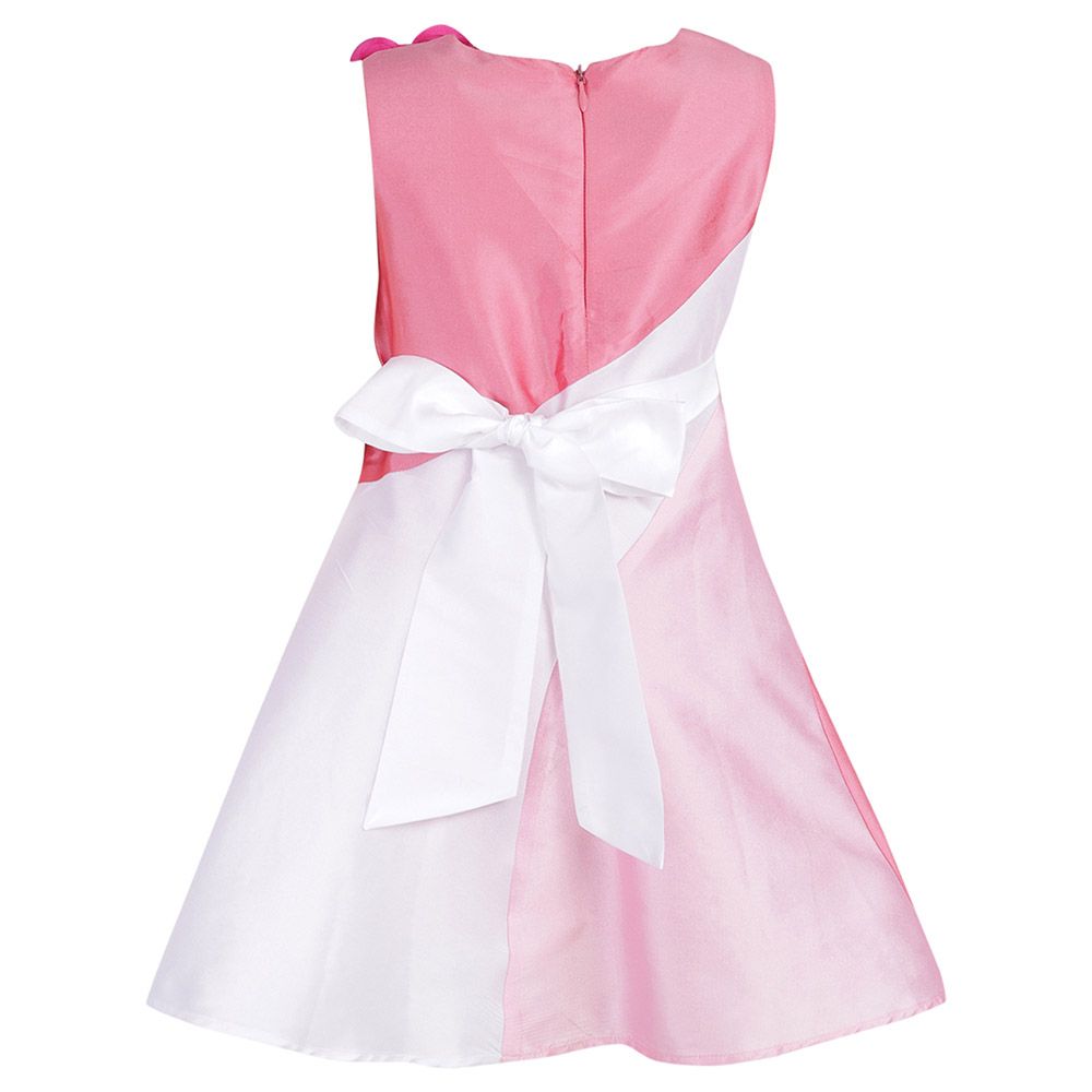 A Little Fable - Color Block Dress - Pinky Pie