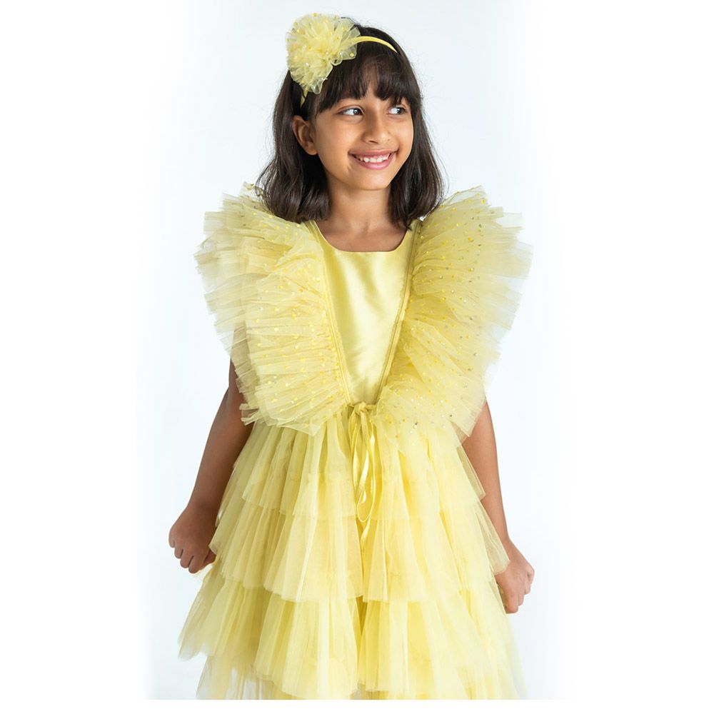 A Little Fable - Regalia Dress - Yellow