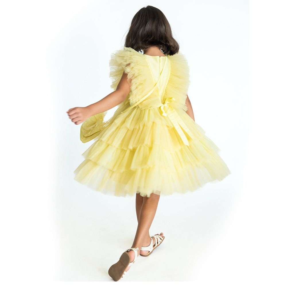 A Little Fable - Regalia Dress - Yellow