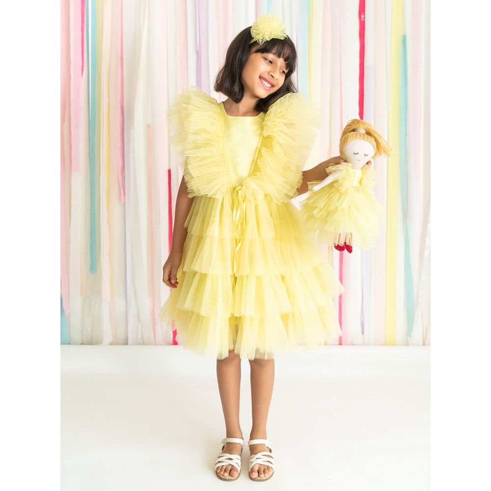 A Little Fable - Regalia Dress - Yellow