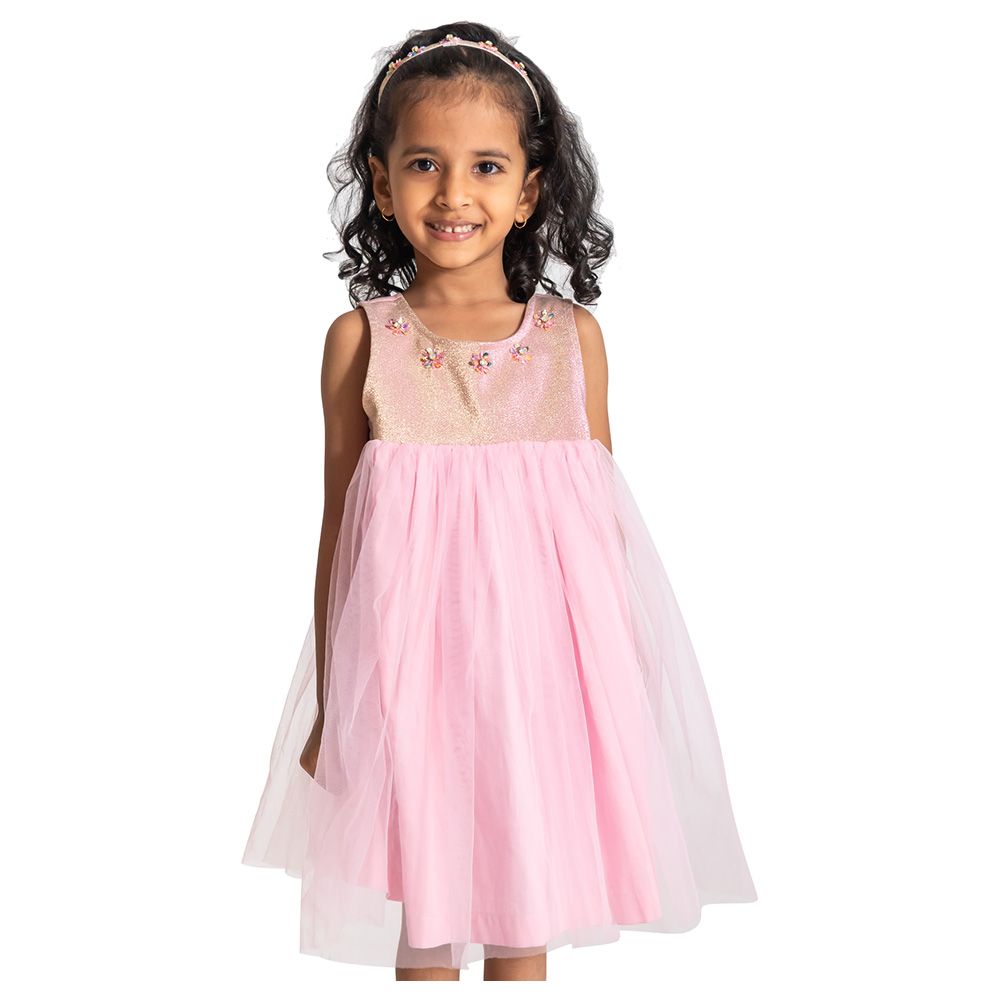 A Little Fable - Butterfly Wings Dress - Pink