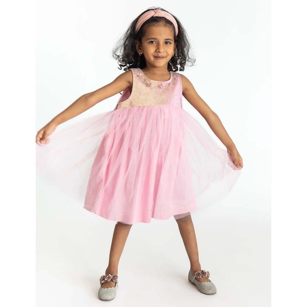 A Little Fable - Butterfly Wings Dress - Pink