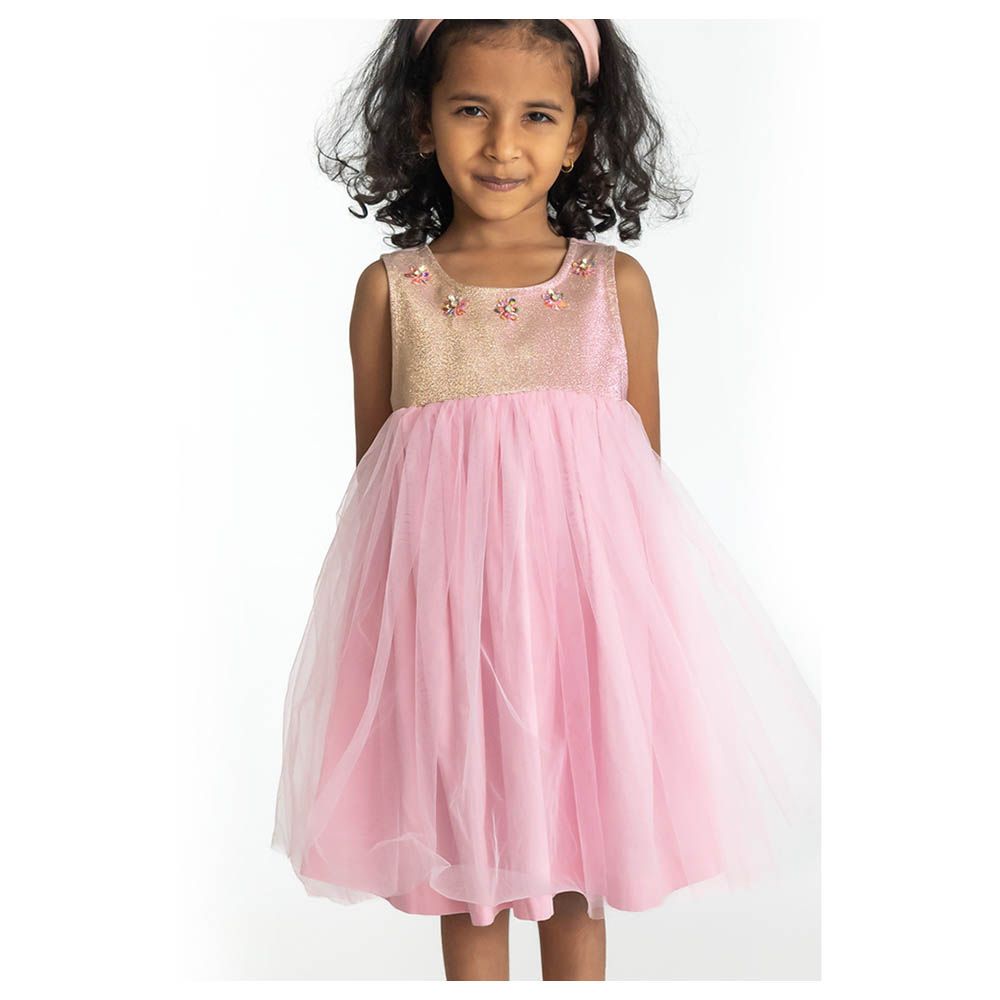 A Little Fable - Butterfly Wings Dress - Pink