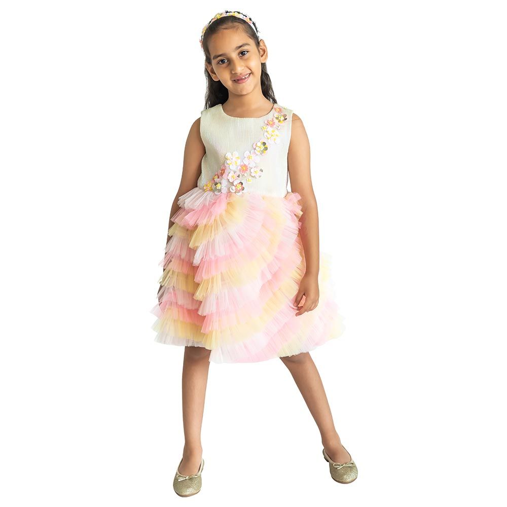 A Little Fable - Whispering Dress - Pink