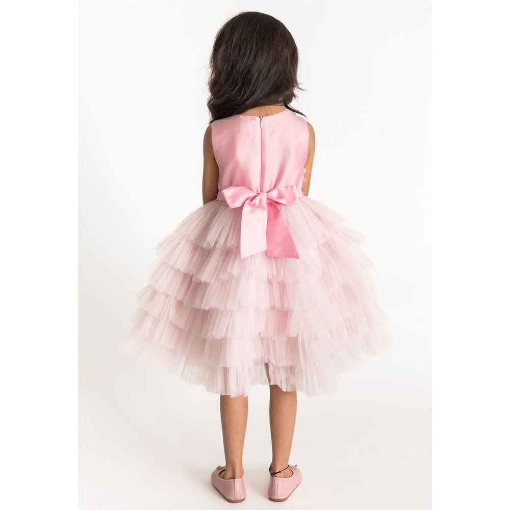 A Little Fable - Florence Dress - Pink