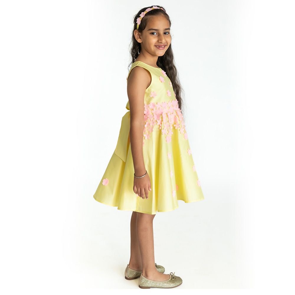 A Little Fable - Amal Dress - Yellow