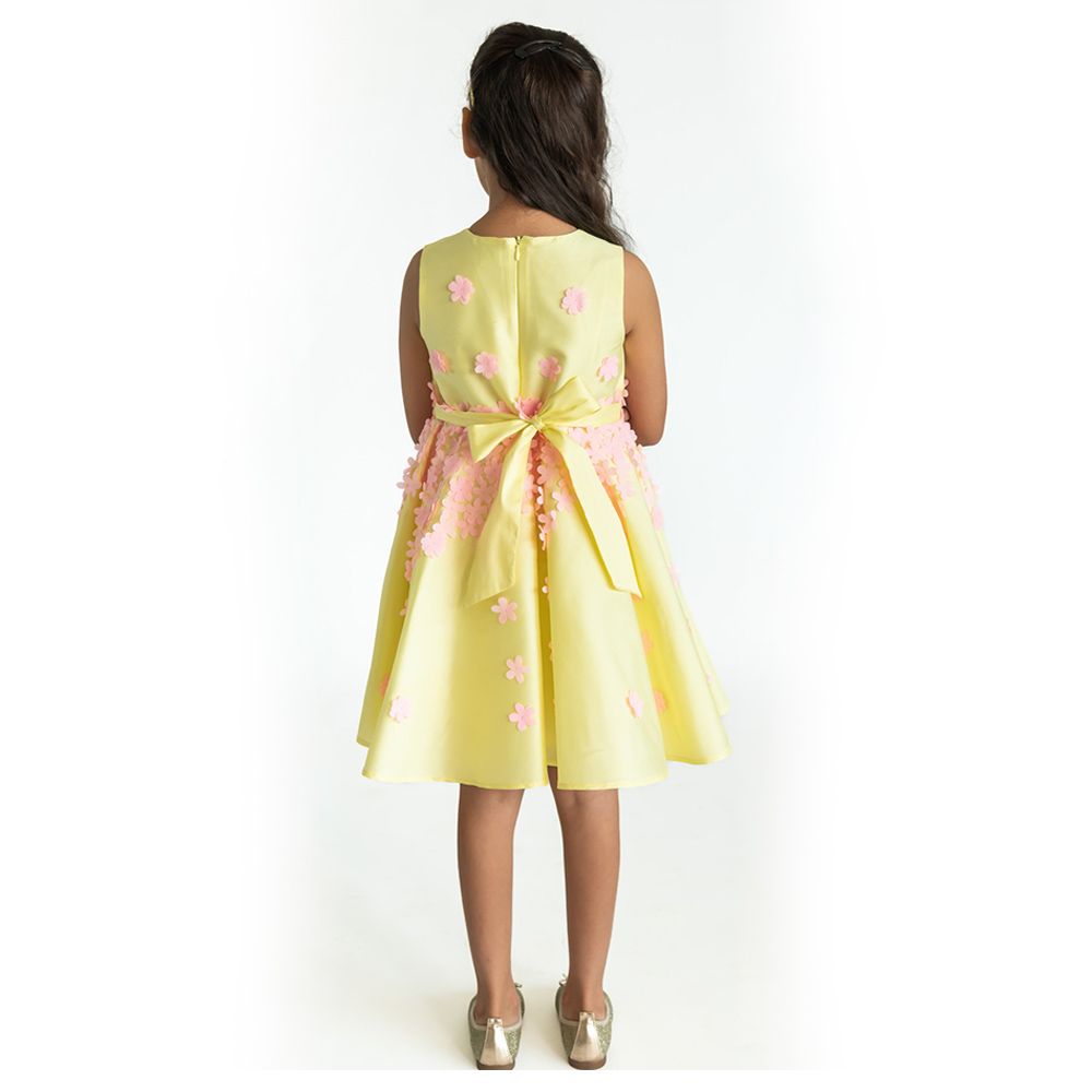 A Little Fable - Amal Dress - Yellow