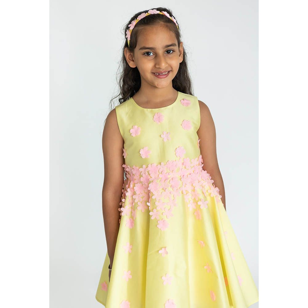 A Little Fable - Amal Dress - Yellow