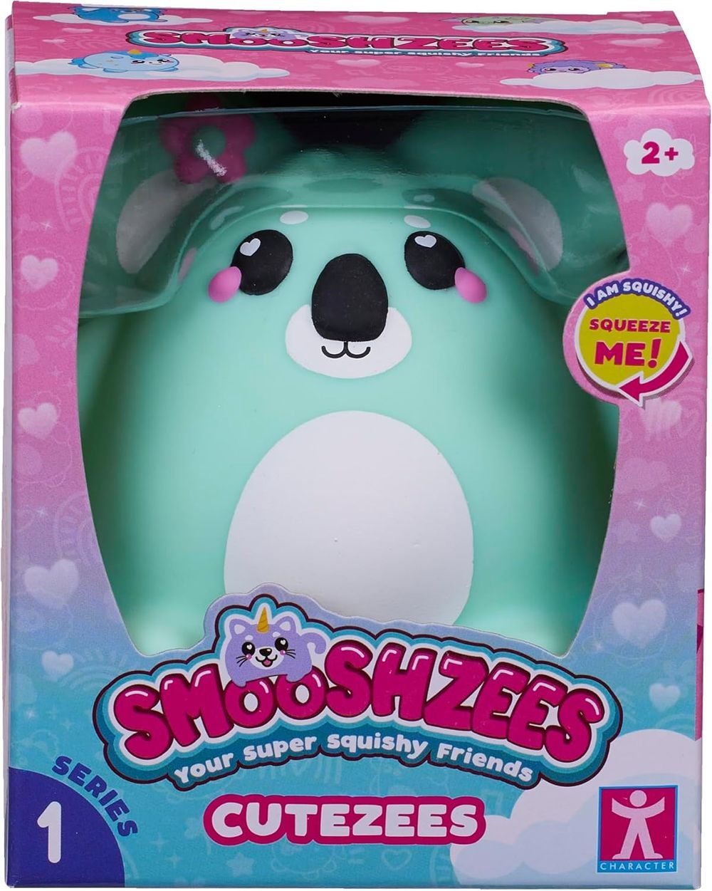 SMOOSHZEES - Cutezees Chip Supersoft Cuddly And Squishy Toy - Green