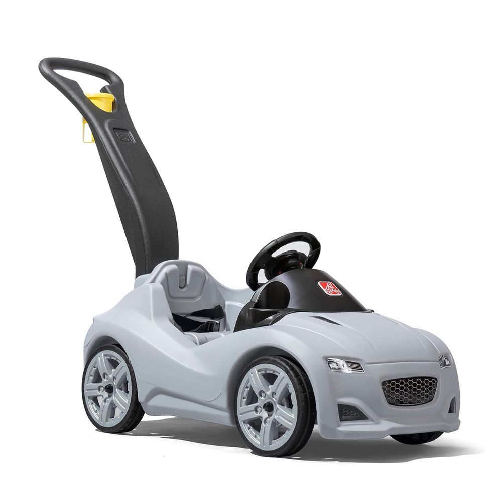 Step2 - Whisper Ride Cruiser Single Seater Push Car - Grey