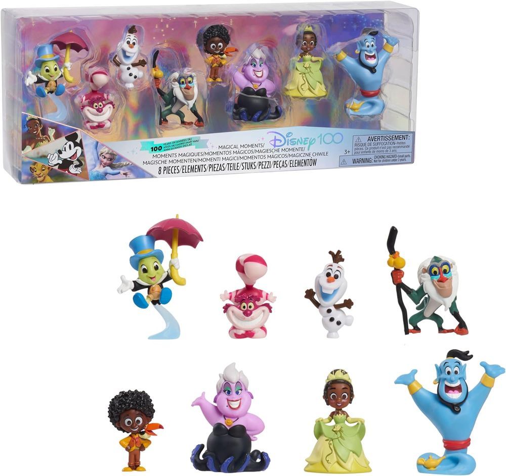 Disney - 100 Years Celebration Figures - Magical Moments - 8pcs