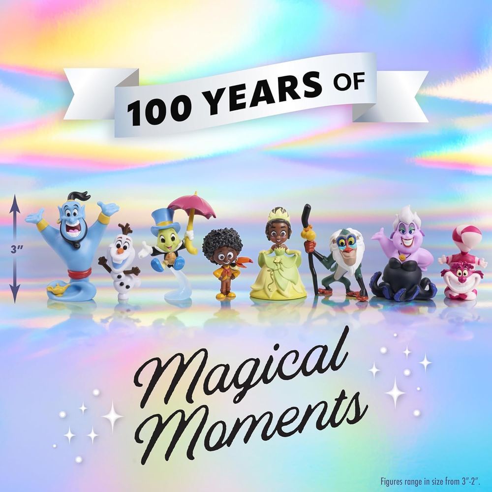 Disney - 100 Years Celebration Figures - Magical Moments - 8pcs