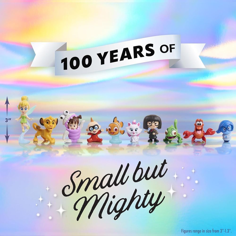 Disney - 100 Years Celebration Figures - Small But Mighty - 10pcs