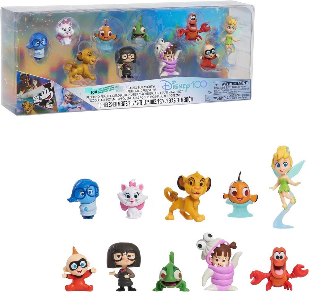 Disney - 100 Years Celebration Figures - Small But Mighty - 10pcs