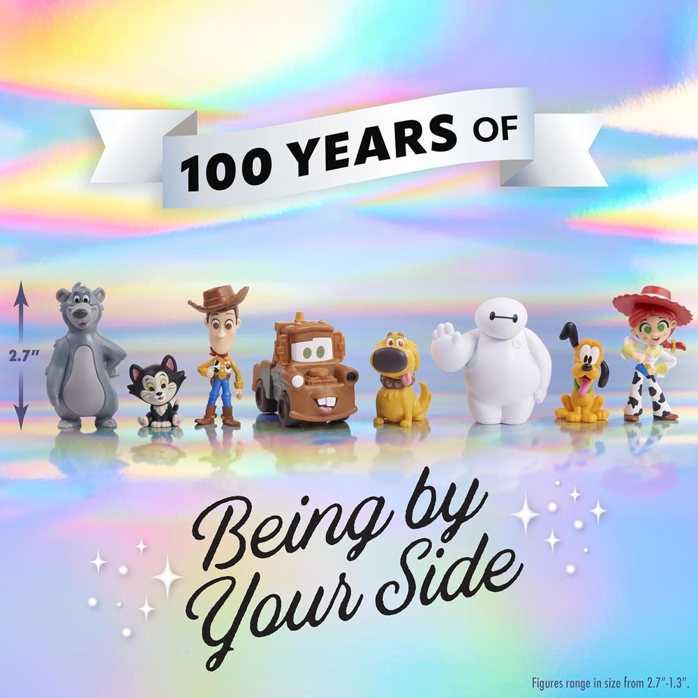 Disney - 100 Years Celebration Figures - Being By Your Side - 8pcs