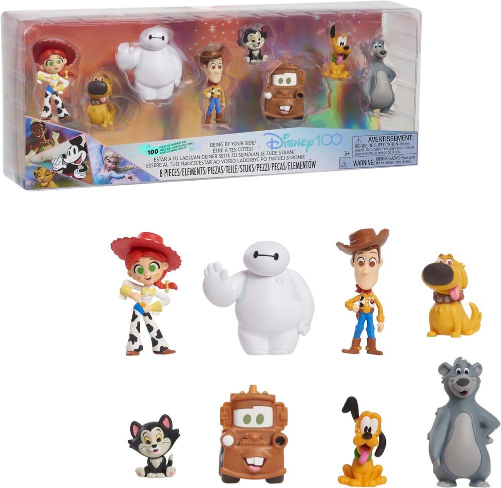 Disney - 100 Years Celebration Figures - Being By Your Side - 8pcs